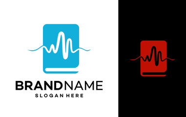 Book Health Medical Template Design Vector