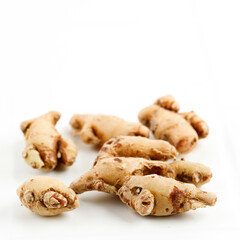 Raw Kencur or Cikur, Known as Aromatic Ginger