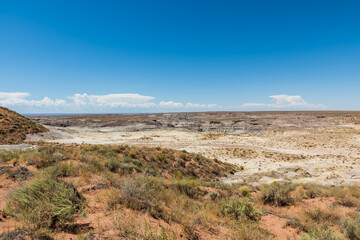 scenes at painted desert in arizona