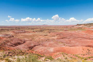 scenes at painted desert in arizona