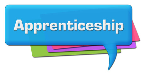 Apprenticeship Colorful Comment Symbol 