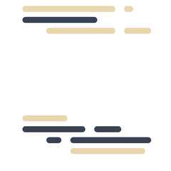 Code on screen vector illustration, flat cartoon coding lines simulation