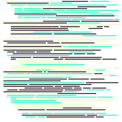 Code on screen vector illustration, flat cartoon coding lines simulation