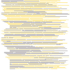 Code on screen vector illustration, flat cartoon coding lines simulation