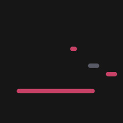 Code on screen vector illustration, flat cartoon coding lines simulation