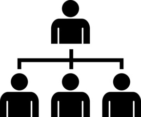 hierarchy people icon