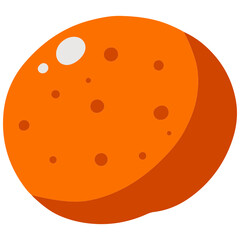 orange fruit without leaf
