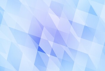 Light Pink, Blue vector layout with lines, rectangles.