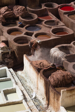 Moroccan Tannery
