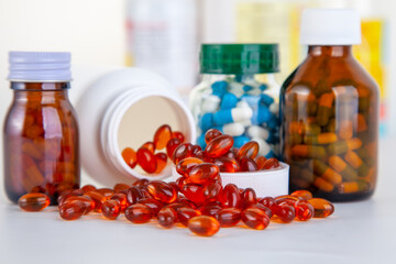 medicine background isolated