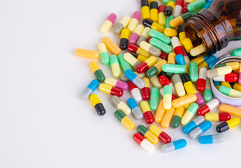 medicine background isolated