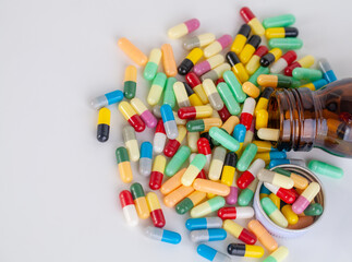 medicine background isolated