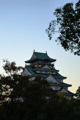大阪城　大阪　日本