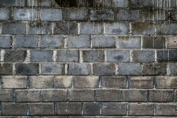 Abstract grunge brick wall texture for pattern background.