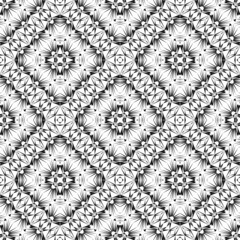 Geometric seamless pattern, ornament, fashion print, vector decoration.
