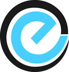 Alphabet E Letter or Words Design For Your Business