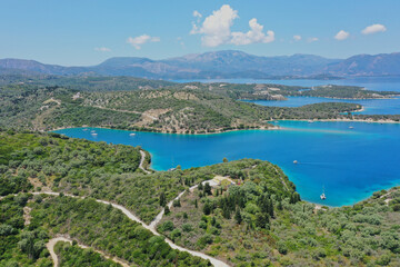 Fototapeta na wymiar Meganisi Ionion Islands Greece