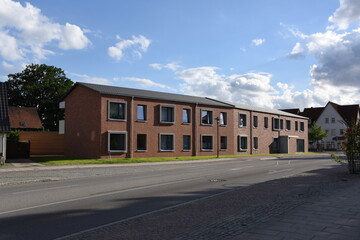 Obraz premium Eggesin, Bahnhofstraße