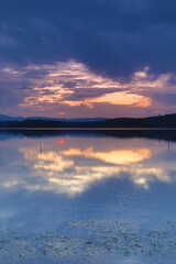 Australian Lake sunset