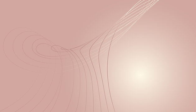 Fototapeta pink fine line background horizontal banner minimalizm