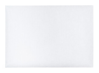 Blank envelope isolated on white background