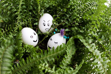 eggs in basket easter Holliday online shopping 