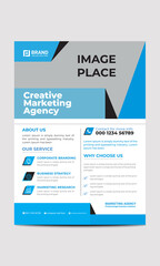 Creative Corporate Flyer Template with Modern Look