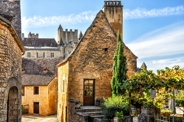 Beynac officially belongs to 'Les plus beaux villages de France', or the most beautiful places in all of France.
