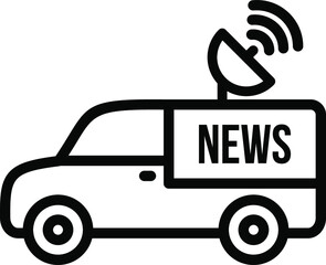 News Van Line Icon