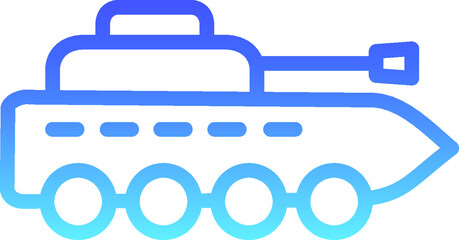 Infantry Tank Line Gradient