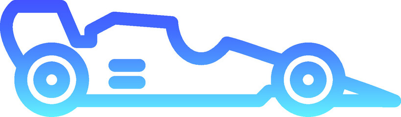 Sports Car Line Gradient