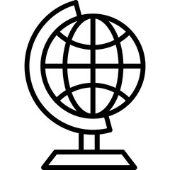 Earth Globe Icon 