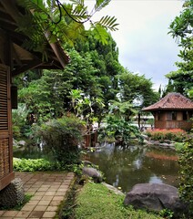 Fototapeta premium Beautiful place on earth, cozy, relaxing, holidays, romantic, rest, love, giving ideas into live
