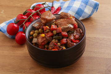 Roasted pork with oyster sauce