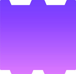 Metal Sheet Glyph Gradient