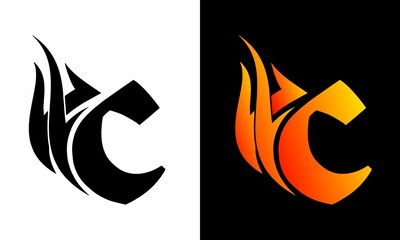 Illustration Vector Graphic of Brand Logo C