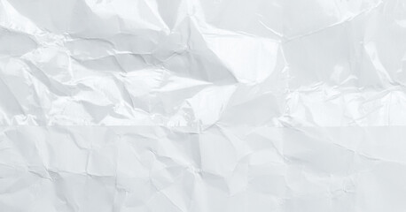 Smashed White glossy Paper Sheet 