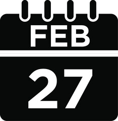 02-Feb - 27 Glyph Icon