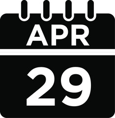 04-Apr - 29 Glyph Icon