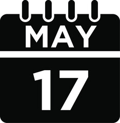 Fototapeta premium 05-May - 17 Glyph Icon