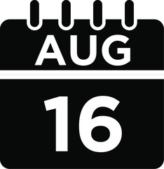 08-Aug - 16 Glyph Icon