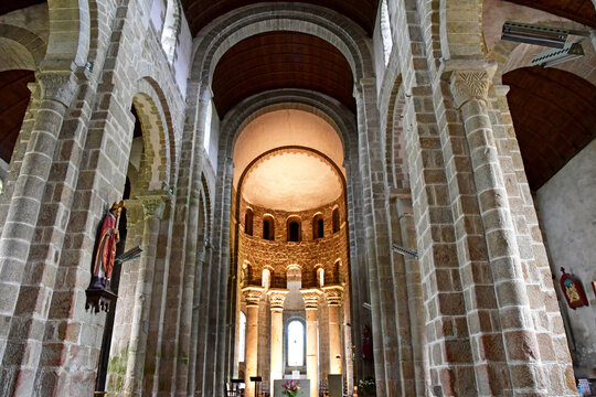 Loctudy; France - may 16 2021 : Saint Tudy church