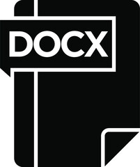 DOCX Glyph Icon