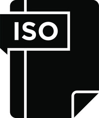 ISO Glyph Icon