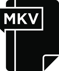MKV Glyph Icon