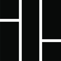 Layout 43 Glyph Icon