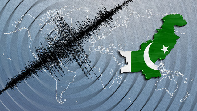 Seismic Activity Earthquake Pakistan Map