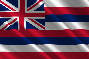 Flag of Hawaii is a state in the Western United States