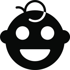 grinning Glyph Icon