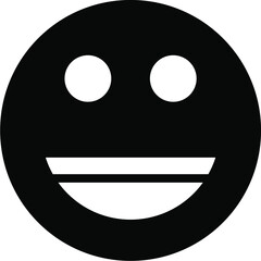 Smiley Glyph_1-34 Glyph Icon